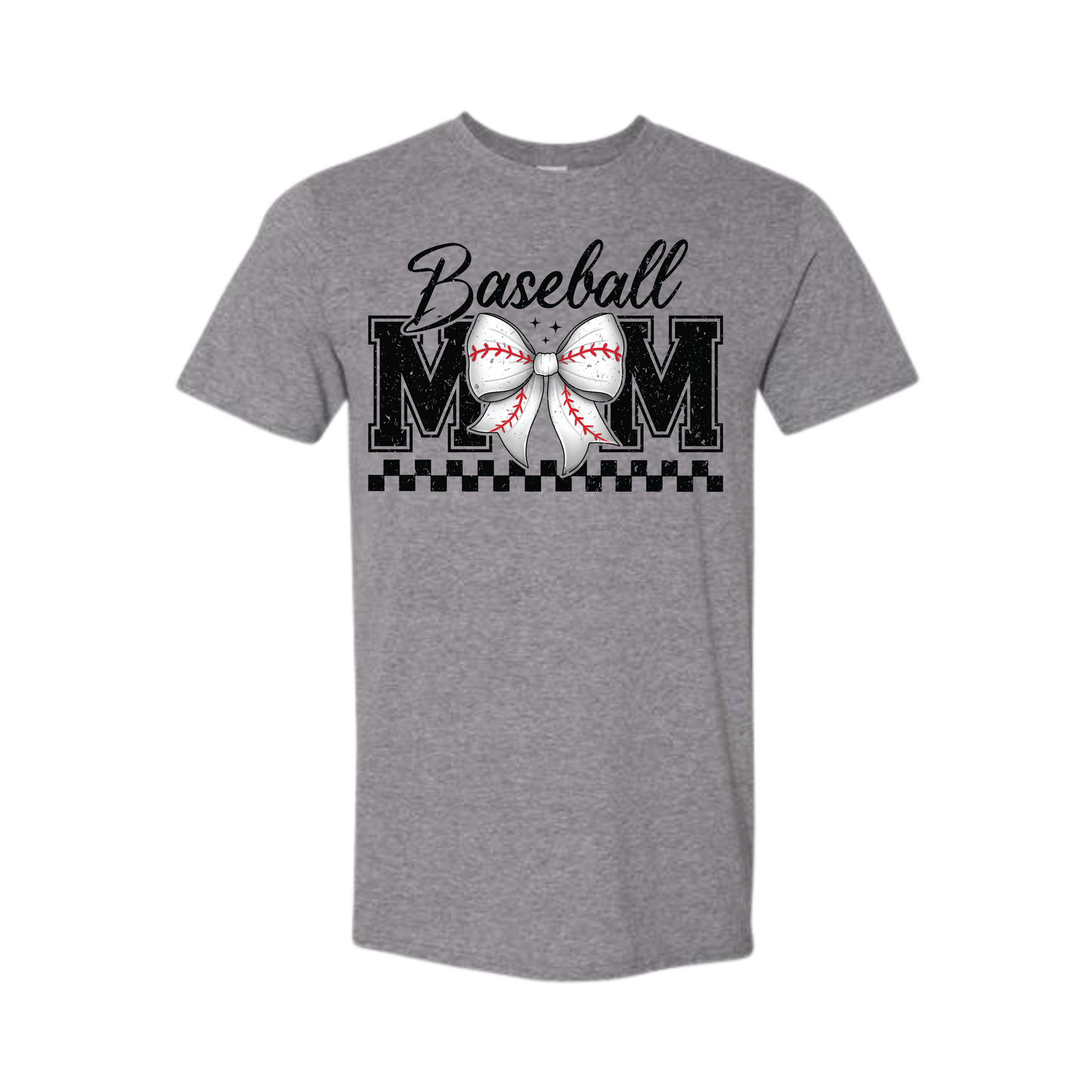 Baseball Mom Bow