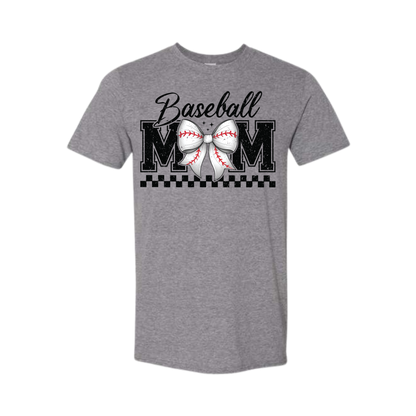 Baseball Mom Bow