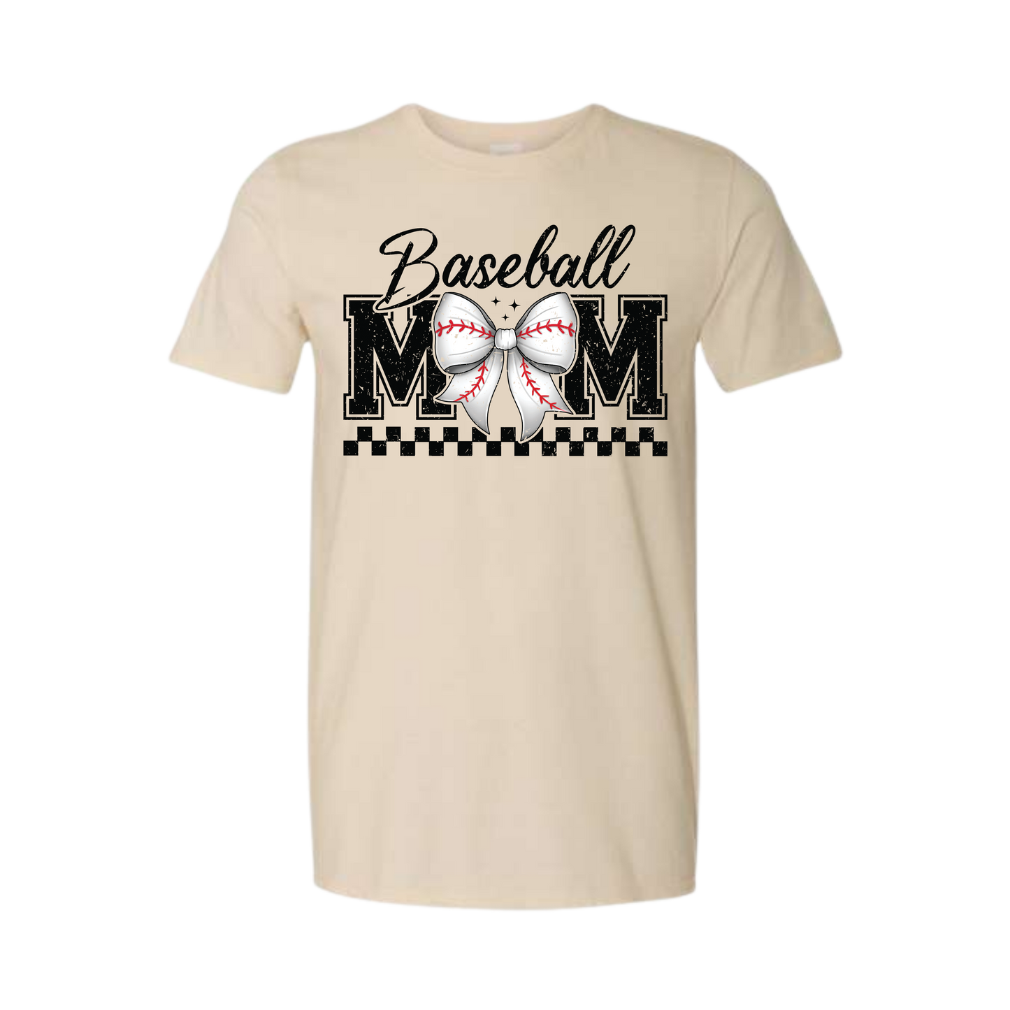 Baseball Mom Bow