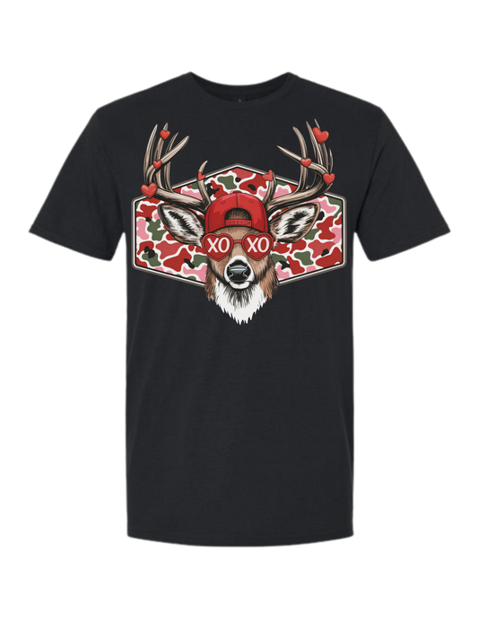 Valentine - Deer XOXO (pink camo)