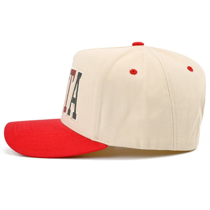 Santa Applique Letter Embroidered Trucker Cap
