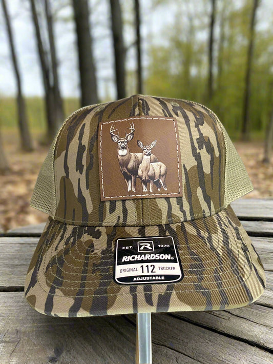 Whitetail Buck & Doe