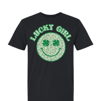 Lucky Girl Smiley