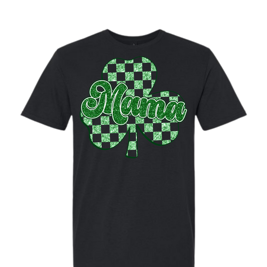 Mama Checkered Green