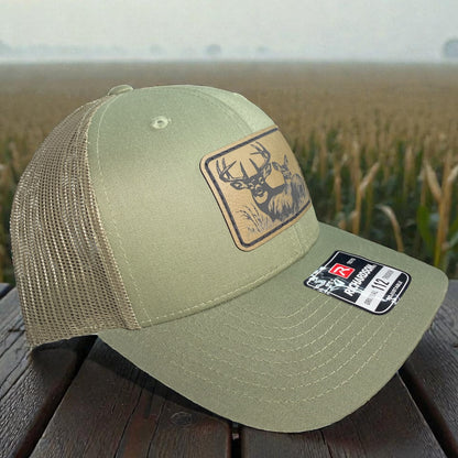 Whitetail Buck & Doe