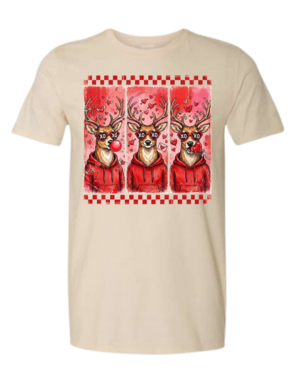 Valentine - Three Deer XOXO